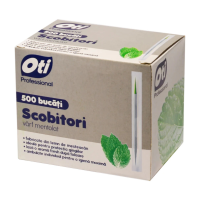 Scobitori Oti Professional varf mentolat, ambalate individual, 500 bucati/cutie