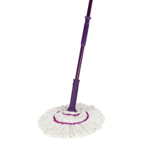Mop Click-Click, microfibra, coada metalica, 130 cm Mop Click-Click, microfibra, coada metalica, 130 cm