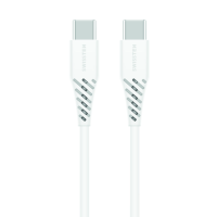 Cablul de date SWISSTEN TPE USB-C/USB-C PD 5A (100W) 1,5M Alb Cablul de date SWISSTEN TPE USB-C/USB-C PD 5A (100W) 1,5M Alb