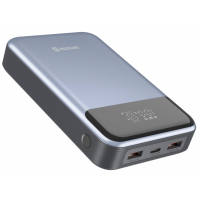 Повербанк 20000mAh - SWISSTEN 100W PD для НОУТБУКОВ Серый Повербанк 20000mAh - SWISSTEN 100W PD для НОУТБУКОВ Серый