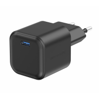 Сетевое зарядное устройство SWISSTEN GaN 1x USB-C 35W PD Black Сетевое зарядное устройство SWISSTEN GaN 1x USB-C 35W PD Black
