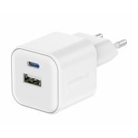 Сетевое зарядное устройство SWISSTEN 12W 1x USB-C + 1x USB-A Белое Сетевое зарядное устройство SWISSTEN 12W 1x USB-C + 1x USB-A Белое