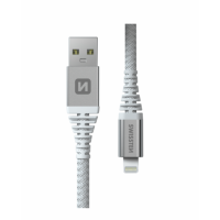 Cablu de date SWISSTEN KEVLAR USB / LIGHTNING C 1.5M Alb Cablu de date SWISSTEN KEVLAR USB / LIGHTNING C 1.5M Alb