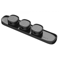 Organizer Baseus Peas Magnetic Cables Clip negru ACWDJ-01
