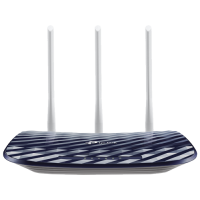 TP-LINK Archer C20 AC750 Двухдиапазонный Беспроводной Маршрутизатор, Mediatek, 433Mbps на 5GHz + 300Mbps на 2.4GHz, 802.11ac/a/b/g/n, 1 10/100M WAN + 4 10/100M LAN, Wi
