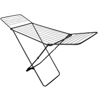 Сушилка для белья STABILO 18 M D0503SE, 128 x 55 x 4 см, 18 м, макс. 15 кг, складные крылья, черный Сушилка для белья STABILO 18 M D0503SE, 128 x 55 x 4 см, 18 м, макс. 15 кг, складные крылья, черный