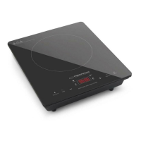 Индукционная плита Esperanza VESUVIUS EKH009 Черная, 2000W, Кулинарная поверхность: Неполированное черное стекло 12-20см, экономия времени приготовления 50%