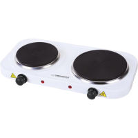 Электрическая плита Esperanza YELLOWSTONE EKH014W Белая, 2500W (1x1500W, 1x1000W)