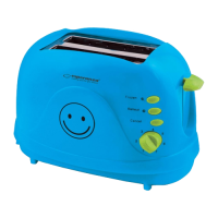 Toster Esperanza SMILEY EKT003B Albastru, 750W, 3 în 1, Prăjire, Reîncălzire, Decongelare pâine congelată, Proiectat pentru a pregăti toast gros și subțire, Timer electronic Toster Esperanza SMILEY EKT003B Albastru, 750W, 3 în 1, Prăjire, Reîncălzire, Decongelare pâine congelată, Proiectat pentru a pregăti toast gros și subțire, Timer electronic