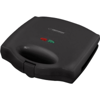 Sandwich Maker Esperanza PORTABELLA EKT006K Negru 750W, 3 în 1 funcții (sandwich maker, waffle maker și grill), control automat al temperaturii, non