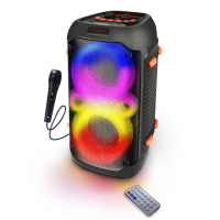 Esperanza SINGER EP156, Портативная Bluetooth колонка, мощность: 20W, Черный, RGB LED подсветка, Встроенное FM радио, Bluetooth Esperanza SINGER EP156, Портативная Bluetooth колонка, мощность: 20W, Черный, RGB LED подсветка, Встроенное FM радио, Bluetooth