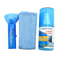 Набор для чистки экрана ESPERANZA ES112 (очистительный гель 200ml, микрофибровая ткань и антистатическая щетка) Набор для чистки экрана ESPERANZA ES112 (очистительный гель 200ml, микрофибровая ткань и антистатическая щетка)