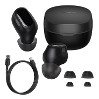 Căști True Wireless Baseus Bowie WM01, Negru, BT5.3, redare 5h (70% vol), cu carcasă 25h, timp de încărcare 1,5h, Type-C, NGTW370001