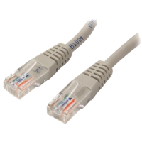 Cablu UTP Patch cord cat. 5E - 0.5m, alb, Spacer Cablu UTP Patch cord cat. 5E - 0.5m, alb, Spacer