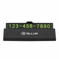 Автомобильный держатель, фосфоресцирующий магнитный номер, Tellur Black TLL171101 Автомобильный держатель, фосфоресцирующий магнитный номер, Tellur Black TLL171101