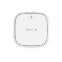 Senzor de gaz inteligent WiFi Tellur, DC12V 1A, alb, TLL331291 Senzor de gaz inteligent WiFi Tellur, DC12V 1A, alb, TLL331291