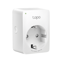 Priza WiFi TP-LINK, Tapo P100, max. load 2300 W, 10 A, buton de alimentare, led de stare, alb Priza WiFi TP-LINK, Tapo P100, max. load 2300 W, 10 A, buton de alimentare, led de stare, alb