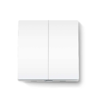 TP-LINK Tapo S220 Comutator de Lumină Inteligent, 2-Gang 1-Way TP-LINK Tapo S220 Comutator de Lumină Inteligent, 2-Gang 1-Way