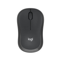 Беспроводная мышь Logitech M240 Бесшумная мышь Bluetooth - ГРАФИТ - 2.4GHZ/BT - Диапазон DPI:400-4000, Шаги по 100 DPI, Количество кнопок: 3 (левая/правая кнопка