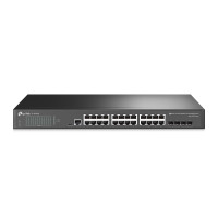 Управляемый коммутатор JetStream™ с 24 портами чистого Gigabit L2, 48 10/100/1000Mbps RJ45 портов, включая 4 слотов SFP Gigabit, статическая маршрутизация, VLAN на основе порта/тега/голоса/протокола
