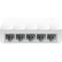 TP-LINK LS1005 мини-коммутатор для рабочего стола на 5 портов 10/100M, 5 10/100M RJ45 портов, пластиковый корпус