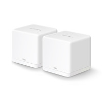 MERCUSYS Halo H30G(2-комплект) AC1300 Беспроводная Mesh-система Wi-Fi для всего дома, СКОРОСТЬ: 400 Мбит/с на 2.4 ГГц + 867 Мбит/с на 5 ГГц, ХАРАКТЕРИСТИКИ: 2× внутренних антенн, 2× гигабитных P MERCUSYS Halo H30G(2-комплект) AC1300 Беспроводная Mesh-система Wi-Fi для всего дома, СКОРОСТЬ: 400 Мбит/с на 2.4 ГГц + 867 Мбит/с на 5 ГГц, ХАРАКТЕРИСТИКИ: 2× внутренних антенн, 2× гигабитных P