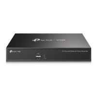 Регистратор NVR на 16 каналов Tp-Link VIGI NVR1016H, вход:80Mbit/s, выход:60Mbit/s, TCP/IP, DHCP, DNS, NTP, UPn, Хранилище: до 10 TB