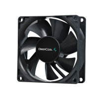 Ventilator de carcasă Deepcool XFAN80, 80x80x25mm, 20.3dB, 21.8CFM, 1800RPM, rulment hidrodinamic