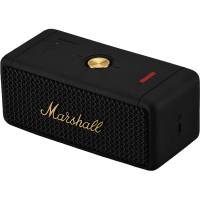 Портативная колонка Marshall EMBERTON II, BT 5.1 aptX, 60-20,000Hz, 2x10W, время воспроизведения 30 часов, IP67, 0.7Kg, Черный&латунь