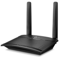 Маршрутизатор LTE TP-LINK TL-MR100 300Mbps беспроводной N 4G, встроенный модем LTE 150Mbps 4G, LTE-FDD/LTE-TDD/HSPA+/UMTS, с портами LAN 1x10/100Mbps и 1x10/100