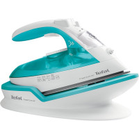 Утюг Tefal FV6520E0 Freemove Air, 2400W, беспроводной утюг, быстрая зарядка, керамика, автоматическое отключение, функция против капель, быстрая зарядка, легкий d