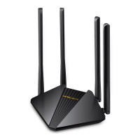 MERCUSYS MR30G AC1200 Router Gigabit fără fir cu două benzi, VITEZĂ: 300 Mbps la 2.4 GHz + 867 Mbps la 5 GHz, SPECIFICAȚII: 4× Antene externe fixe, 2× Gigabit LA