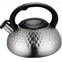 Чайник LA CUISINETTE MWK 004, 3L. Объем: 3.0 L. Изготовлен из высококачественной нержавеющей стали. Функция свистка сигнализирует о закипании. Специально разработан для