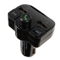 Автомобильный FM-модулятор Spacer, Bluetooth,2xUSB макс. 5В/3.1А, 12В-24В, макс. 10-15м, микрофон макс. 0-1м, формат MP3/WMA, 206 каналов 87.5-108МГц, USB-диск, microSD Автомобильный FM-модулятор Spacer, Bluetooth,2xUSB макс. 5В/3.1А, 12В-24В, макс. 10-15м, микрофон макс. 0-1м, формат MP3/WMA, 206 каналов 87.5-108МГц, USB-диск, microSD
