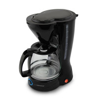 Кофеварка Esperanza LIBERICA EKC009, 1,5L, 800W, постоянный и моющийся фильтр, антикапельная система, автоматическое отключение, современный дизайн, длина электрического кабеля Кофеварка Esperanza LIBERICA EKC009, 1,5L, 800W, постоянный и моющийся фильтр, антикапельная система, автоматическое отключение, современный дизайн, длина электрического кабеля