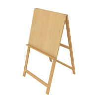 Мольберт-хлопушка напольный Smart Wood 1200×600, MDF, M120060-01