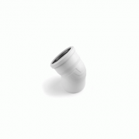 Отвод 45 гр. для конденсационных котлов VAILLANT DN 130 PP Отвод 45 гр. для конденсационных котлов VAILLANT DN 130 PP