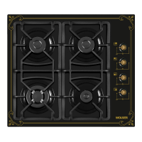 Plita de gaz incorporabila Wolser WL- F 6401 GT IC Black Rustic Plita de gaz incorporabila Wolser WL- F 6401 GT IC Black Rustic