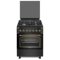 Газовая плита Wolser WL F -60602 Rustic Black Газовая плита Wolser WL F -60602 Rustic Black