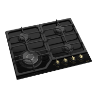 Plita de gaz incorporabila Wolser WL- F 6402 GT IC Rustic Black Plita de gaz incorporabila Wolser WL- F 6402 GT IC Rustic Black