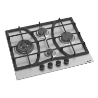 Plita de gaz incorporabila Wolser WL- F 6403 GT IC Romb Inox Plita de gaz incorporabila Wolser WL- F 6403 GT IC Romb Inox