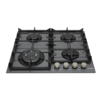 Plita de gaz incorporabila Wolser WL-KF 6400 Grey Glass FFD Plita de gaz incorporabila Wolser WL-KF 6400 Grey Glass FFD
