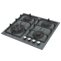 Plita de gaz incorporabila Wolser WL-BRD 6402 GREY GLASS FFD Plita de gaz incorporabila Wolser WL-BRD 6402 GREY GLASS FFD