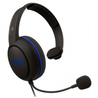 Gaming Headset HyperX Cloud Chat PS4, 40mm driver, 16 Ohm, 50-10kHz, 85 db, 123g, Noise-cancelling Mic, Half-opening, 1.3m, 3.5mm(4pin), Black/Blue
Gaming Headset HyperX Cloud Chat PS4, 40mm driver, 16 Ohm, 50-10kHz, 85 db, 123g, Noise-cancelling Mic, Half-opening, 1.3m, 3.5mm(4pin), Black/Blue
