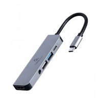Docking Station Gembird A-CM-COMBO5-02, USB 3.1, USB2.0, HDMI, 3.5mm, PD 87W
Docking Station Gembird A-CM-COMBO5-02, USB 3.1, USB2.0, HDMI, 3.5mm, PD 87W