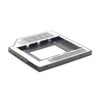 Laptop DVD slot adapter for 2.5'' drive, 12.7 mm heigh, Gembird, MF-95-02
Laptop DVD slot adapter for 2.5'' drive, 12.7 mm heigh, Gembird, MF-95-02