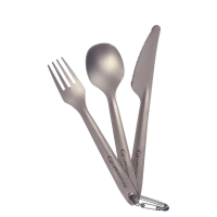 Набор приборов Lifeventure Titanium Knife Fork Spoon Набор приборов Lifeventure Titanium Knife Fork Spoon
