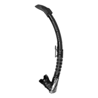 Трубка Aqualung Zephyr Flex black/black Трубка Aqualung Zephyr Flex black/black