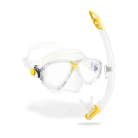Комплект Cressi-Sub Marea + Gamma Combo clear yellow Комплект Cressi-Sub Marea + Gamma Combo clear yellow