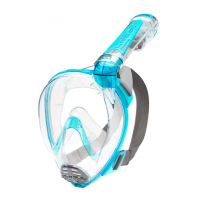 Маска Cressi-Sub Duke Dry Full Face Mask clear/aquamarine Маска Cressi-Sub Duke Dry Full Face Mask clear/aquamarine